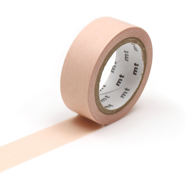 Washi Tape Pastel Carrot
