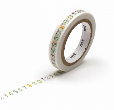Washi Tape 7mm Sou Sou Floral