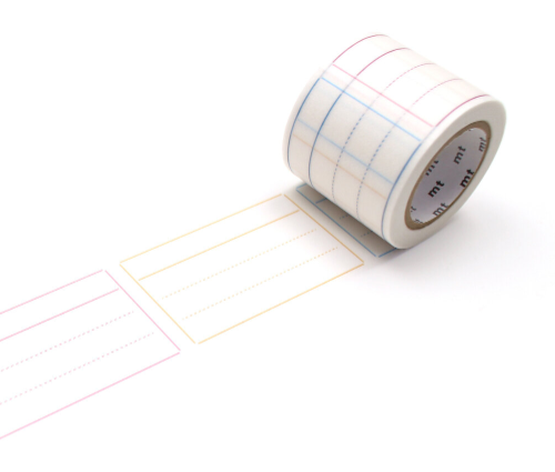 Washi Tape Perforated Label Tape : Memo