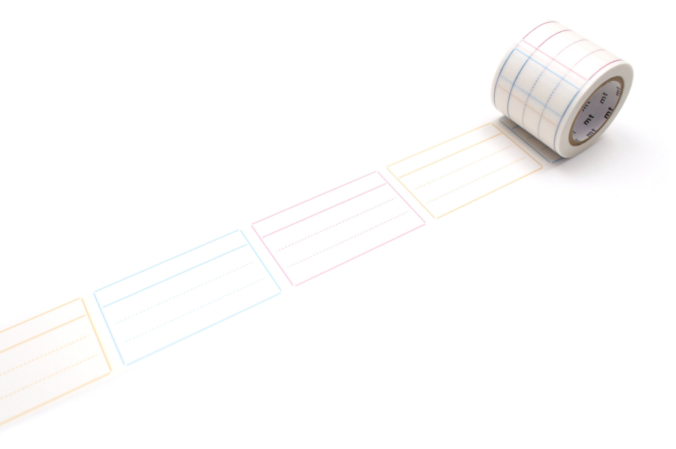 Washi Tape Perforated Label Tape : Memo