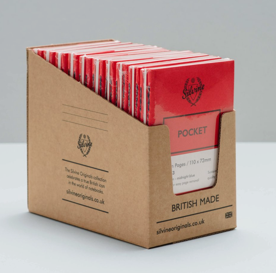 Silvine Pocket Notebook - 3 Pack