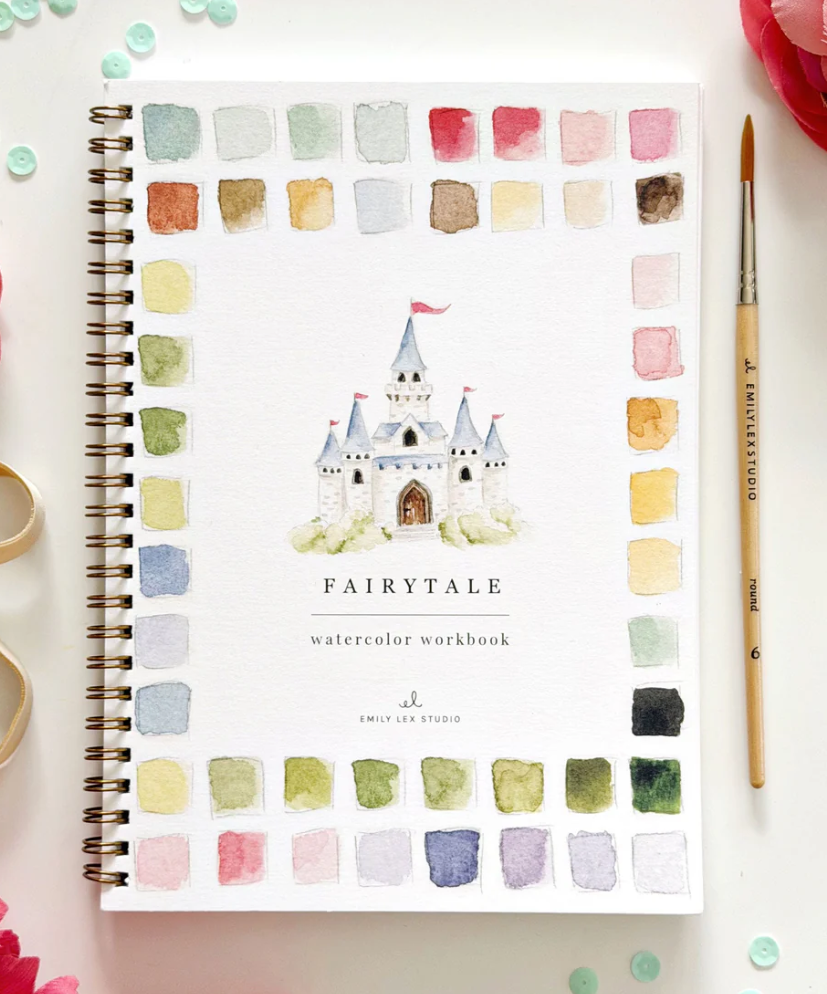 Fairytale Watercolor Workbook