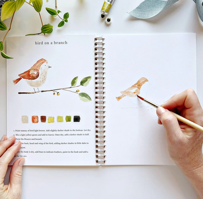 Animals Watercolor Workbook