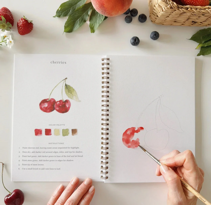 Fruit Watercolor Workbook