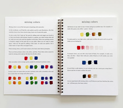 Fruit Watercolor Workbook
