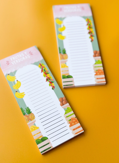 Frutas Y Verduras Notepad