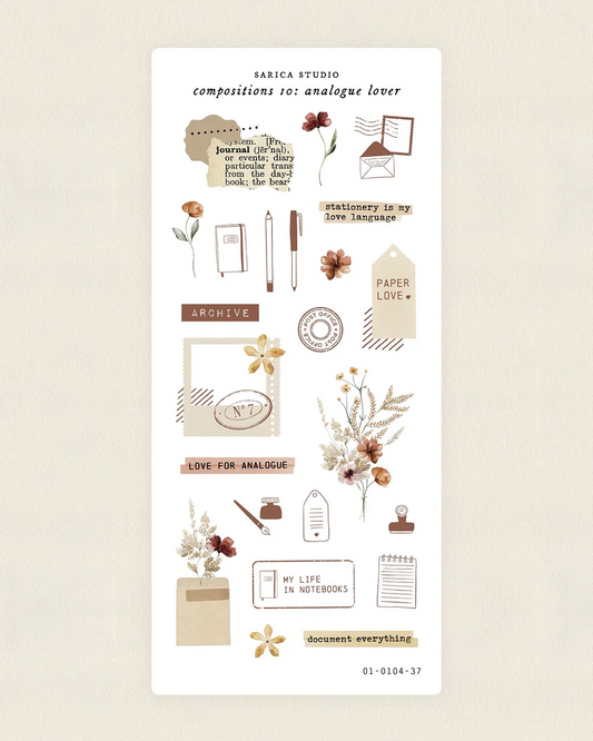 Compositions 10: Analogue Lover Stickers