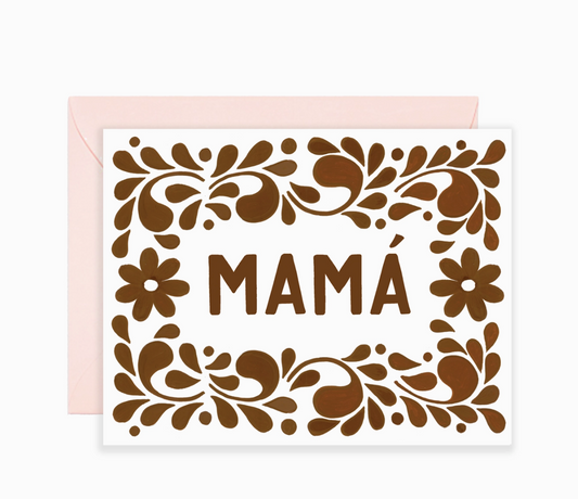 Mama Talavera Barro Mother's Day Card