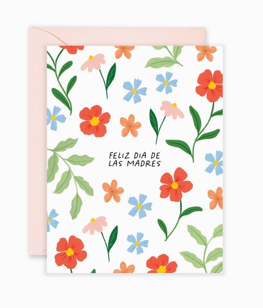 Feliz Dia Florecitas - Mother's Day Card, Spanish Card