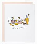 Mom Perfume Greeting Card