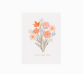 Just For You Bouquet Mini Card