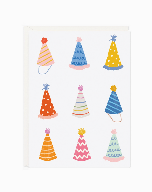 Birthday Hats Mini Card