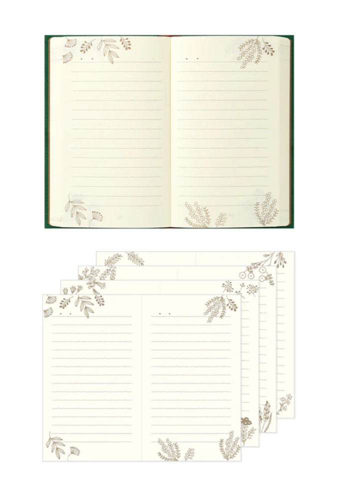 Diary 1 Day 1 Page - Flower