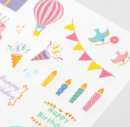 Midori Sticker Anniversary Birthday