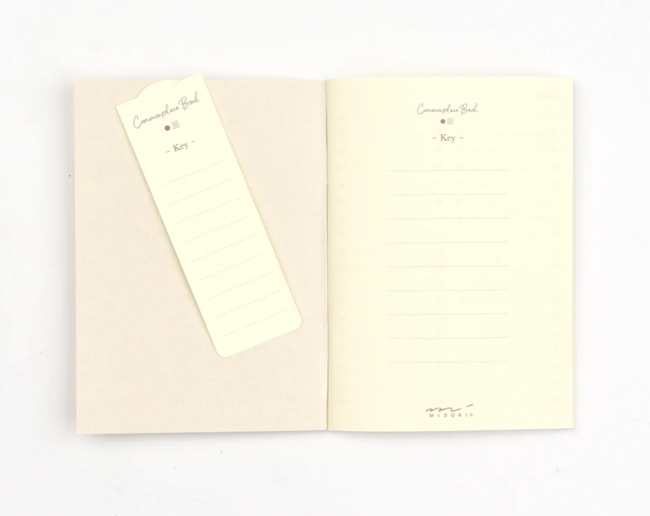 Midori Commonplace Notebook A6 Grid