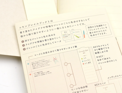 Midori Commonplace Notebook A6 Grid