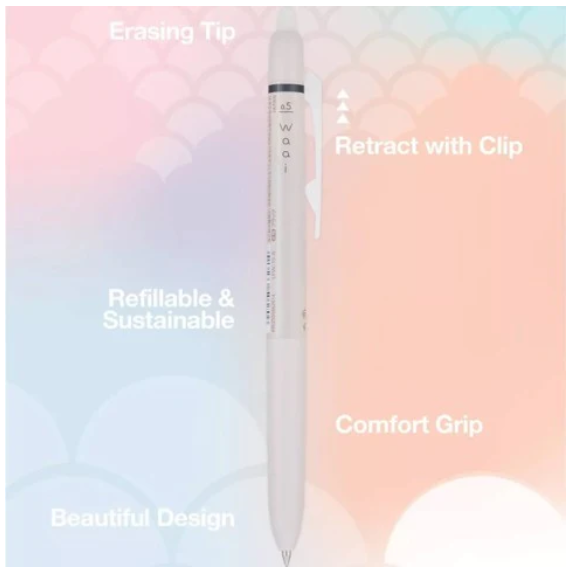Frixion Waai Clicker Eraseable 5 Color Pack