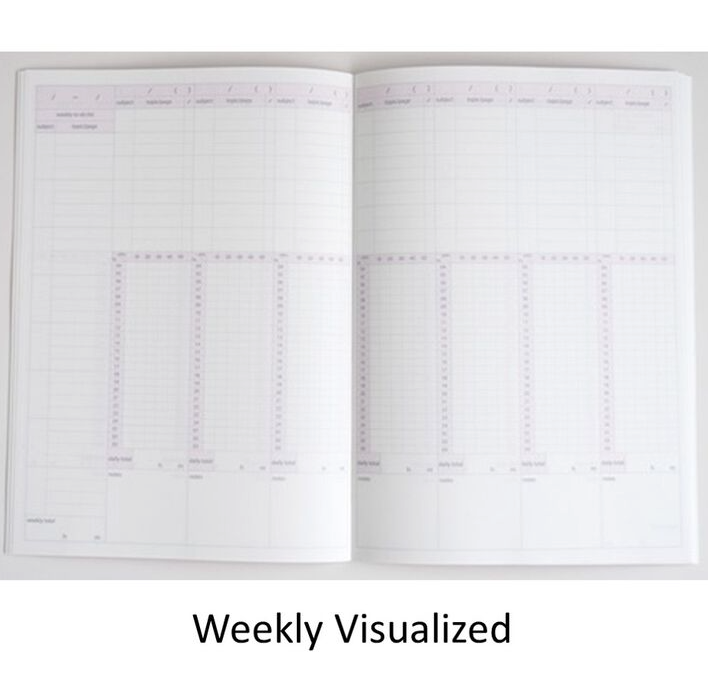 Campus Study Planner Notebook A5