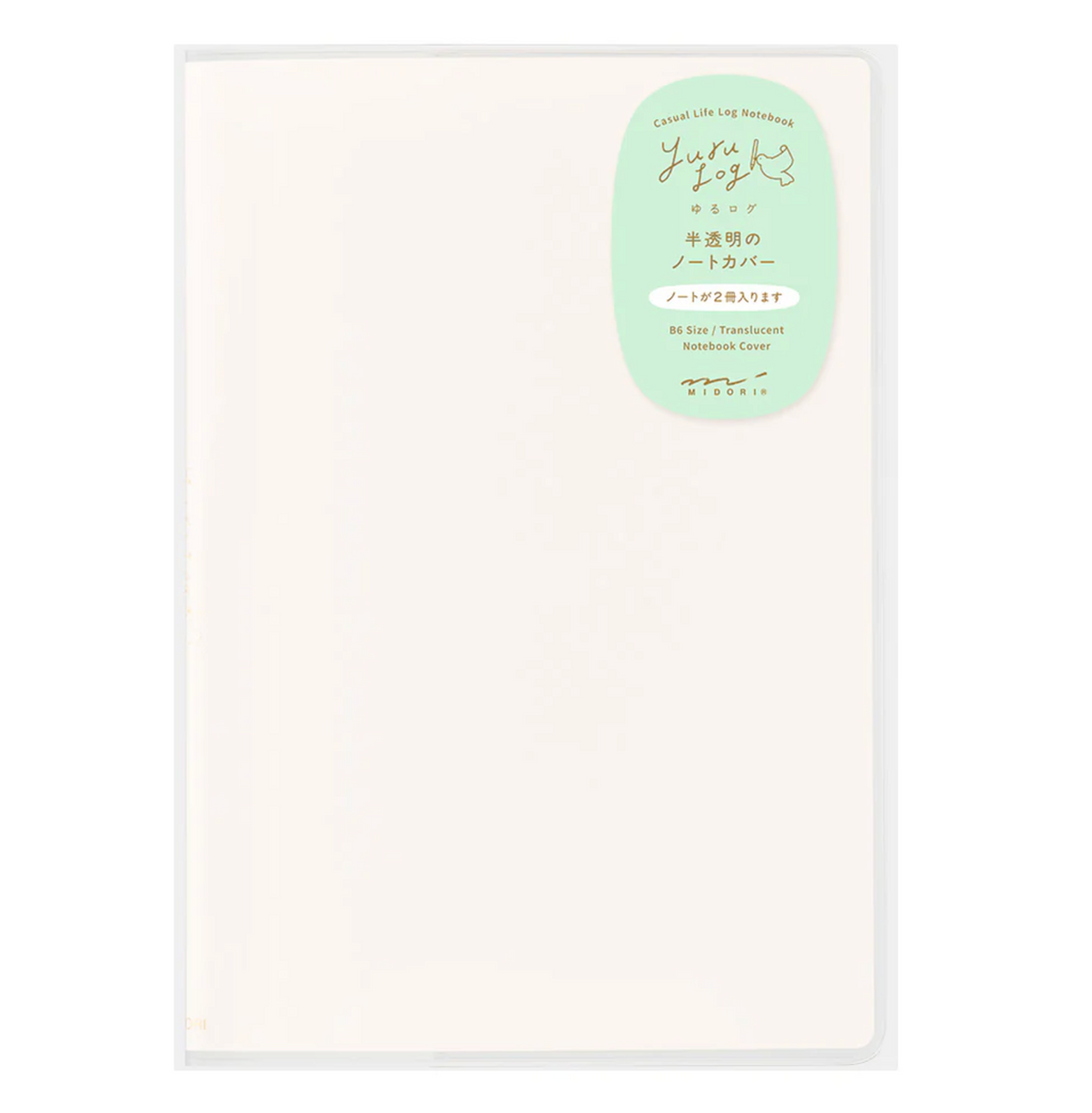 Yuru Log Notebook - CLEAR COVER