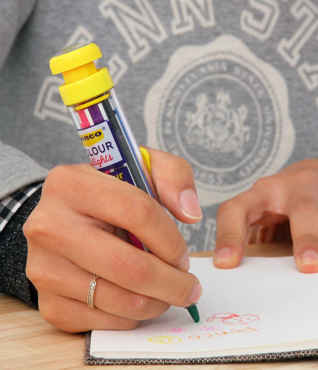 Penco 8 Color Crayon