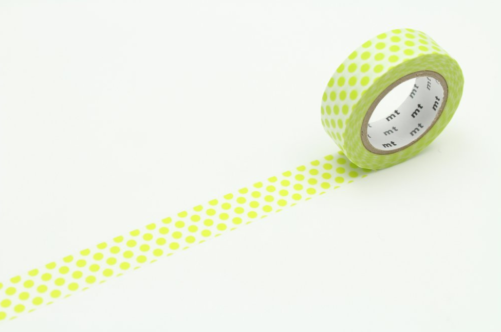 MT Washi Dot Lime
