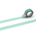 MT Washi Stripe Emerald Green
