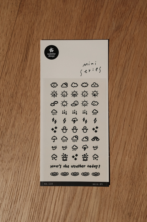110 deco.05 Stickers