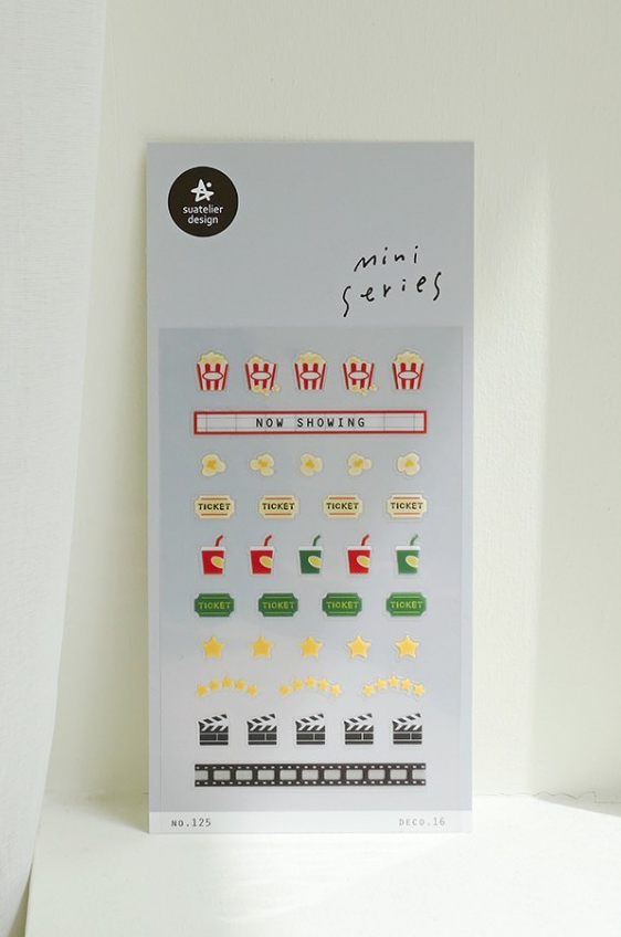 125 deco.16 Stickers