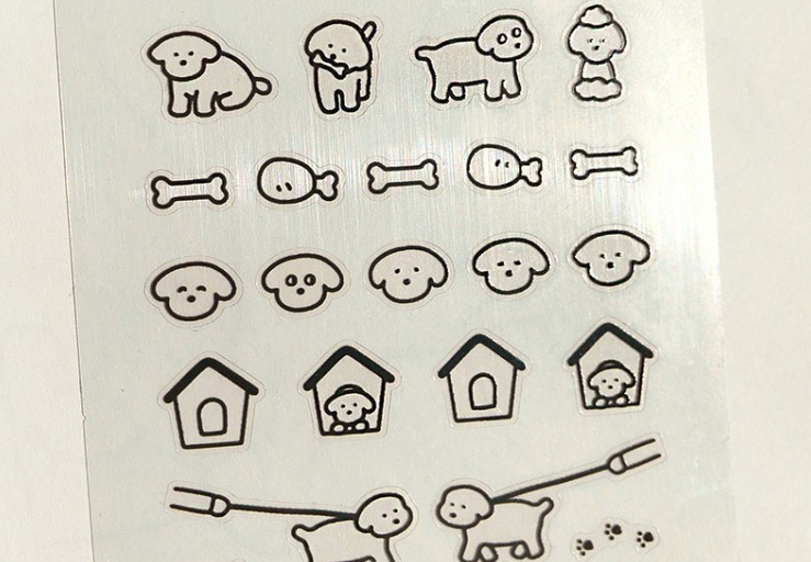128 deco.18 Stickers