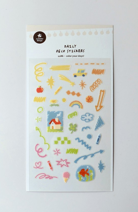 1186 color your days! Stickers