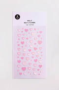 1192 love heart Stickers