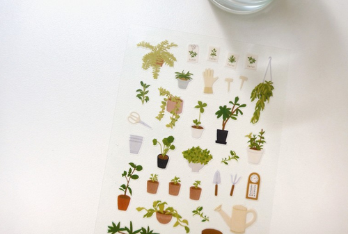 1207 little plant shop Stickers