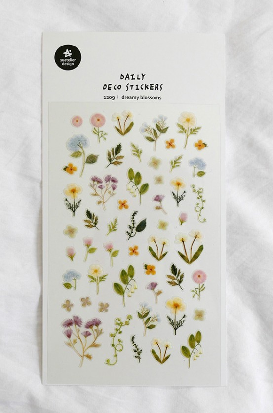 1209 dreamy blossoms Stickers