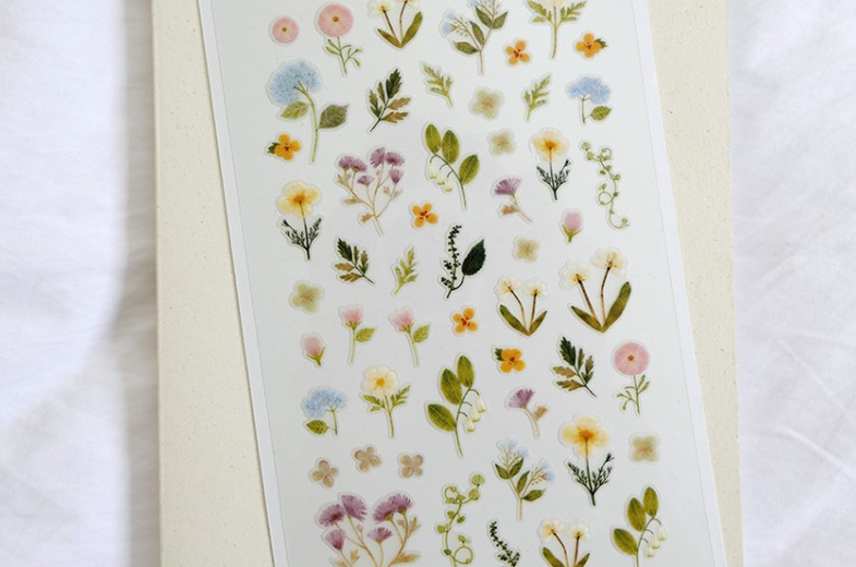 1209 dreamy blossoms Stickers