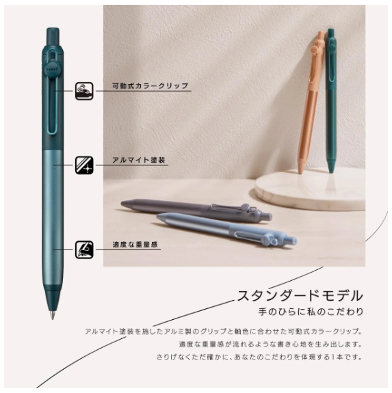 Uni-ball Zento Flow Gel Pen