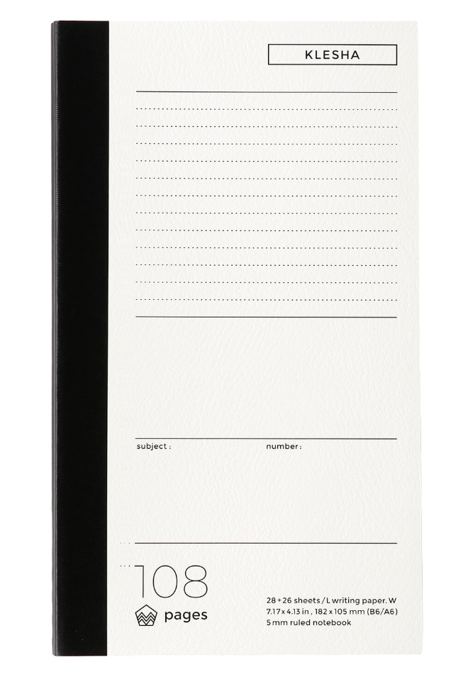 Klesha A6/B6 Notebook - 3 styles