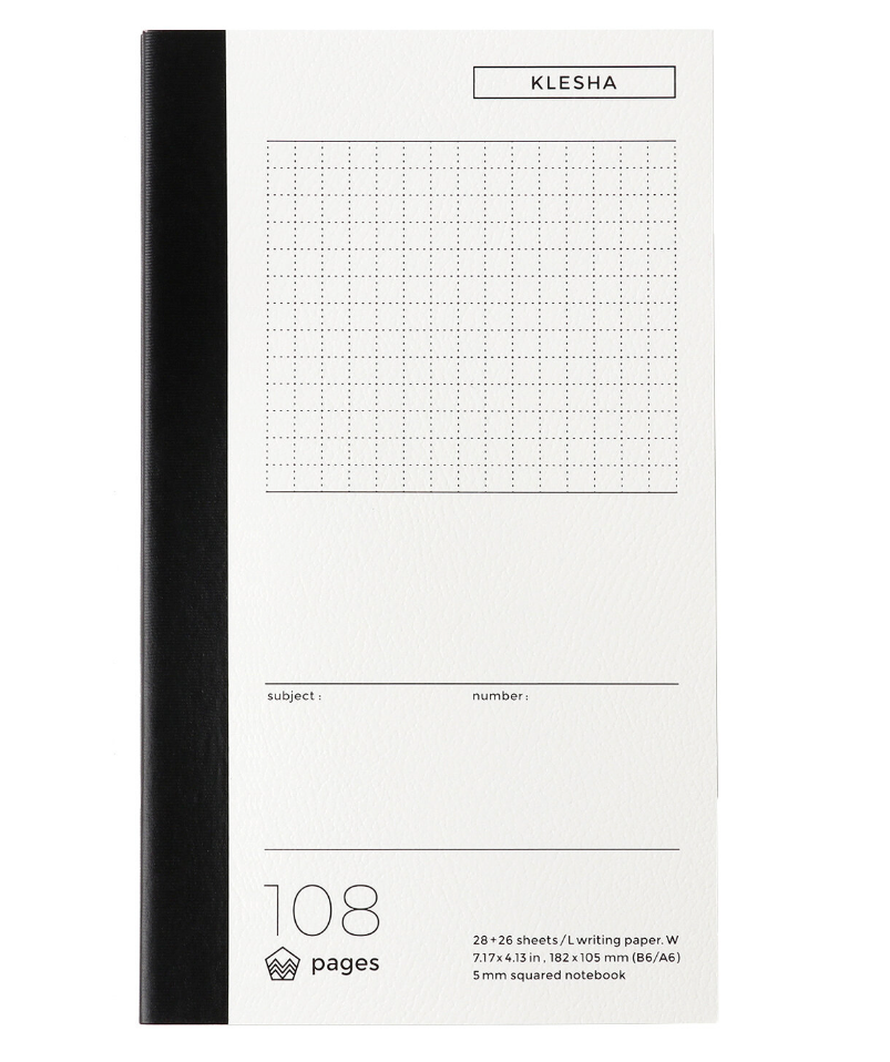 Klesha A6/B6 Notebook - 3 styles
