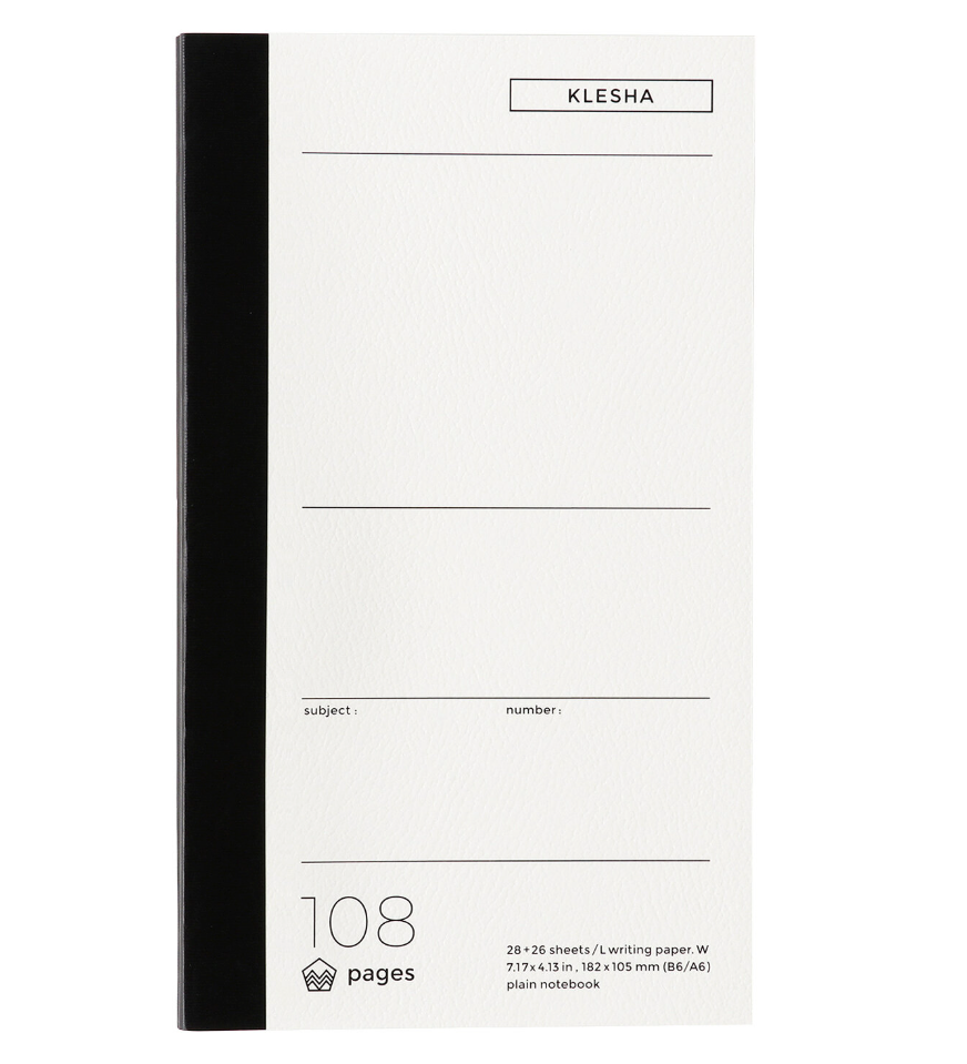 Klesha A6/B6 Notebook - 3 styles