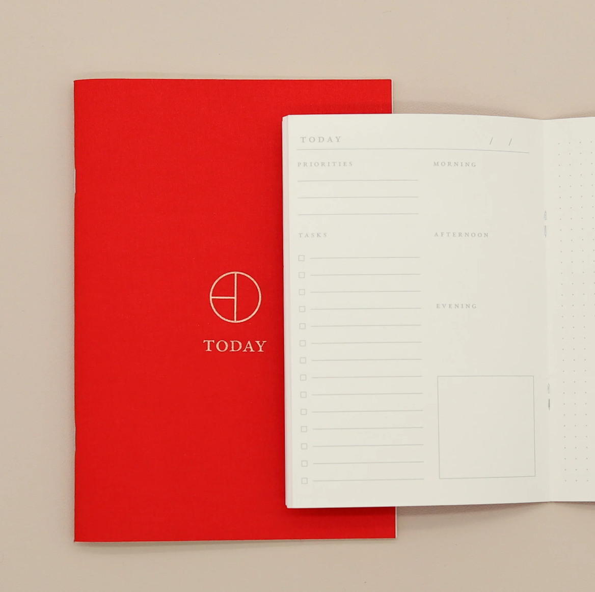 Cloth Saddle Stitch Planner - Undated B6