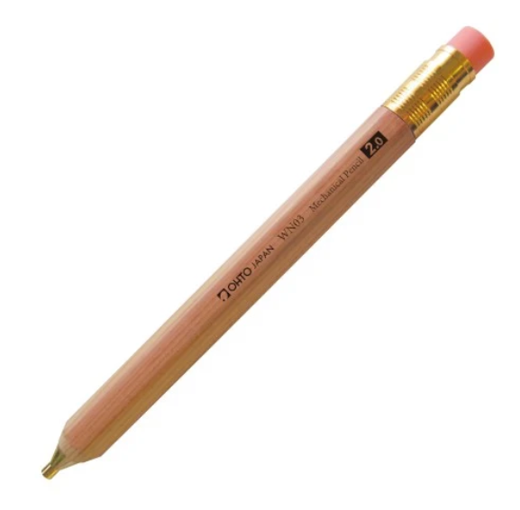 OHTO Wooden Mech Pencil