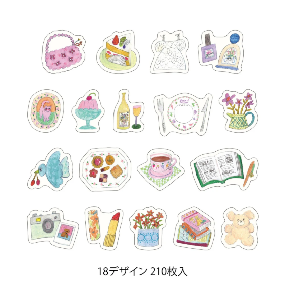 Yuru Log Roll Stickers