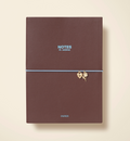 Chestnut and Ink Lined Notebook