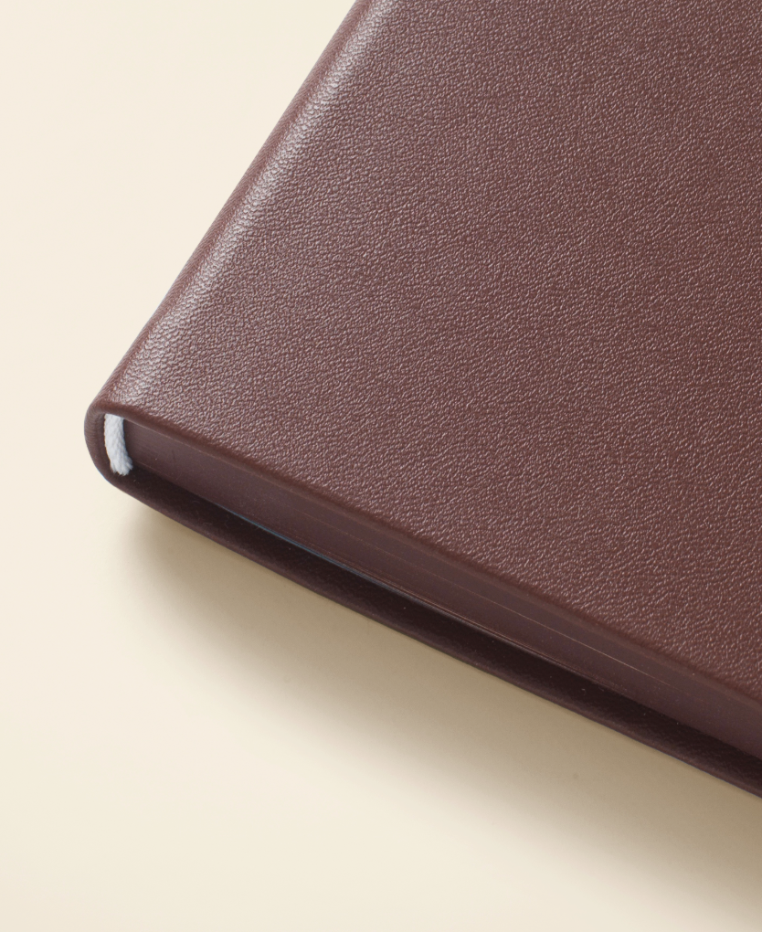 Chestnut and Ink Lined Notebook