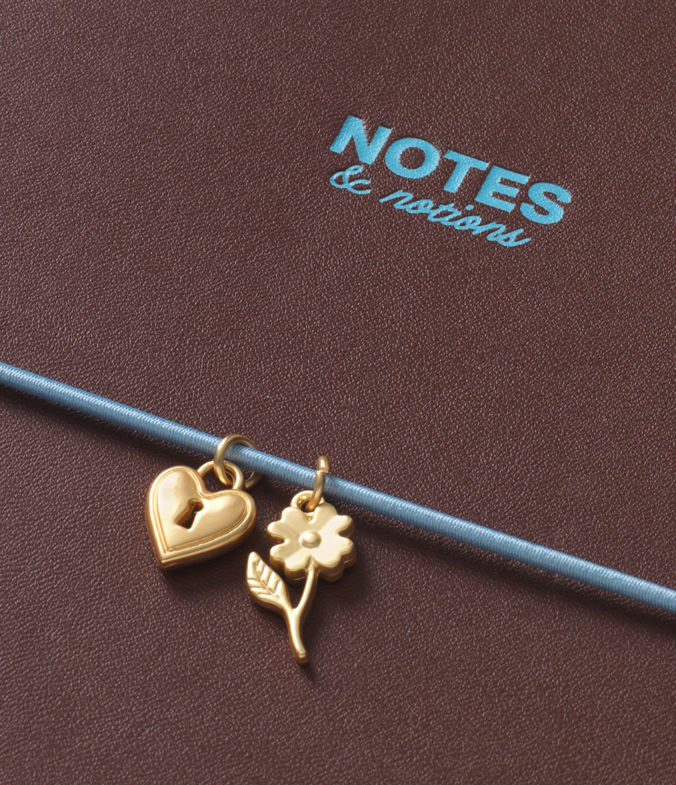 Chestnut and Ink Lined Notebook