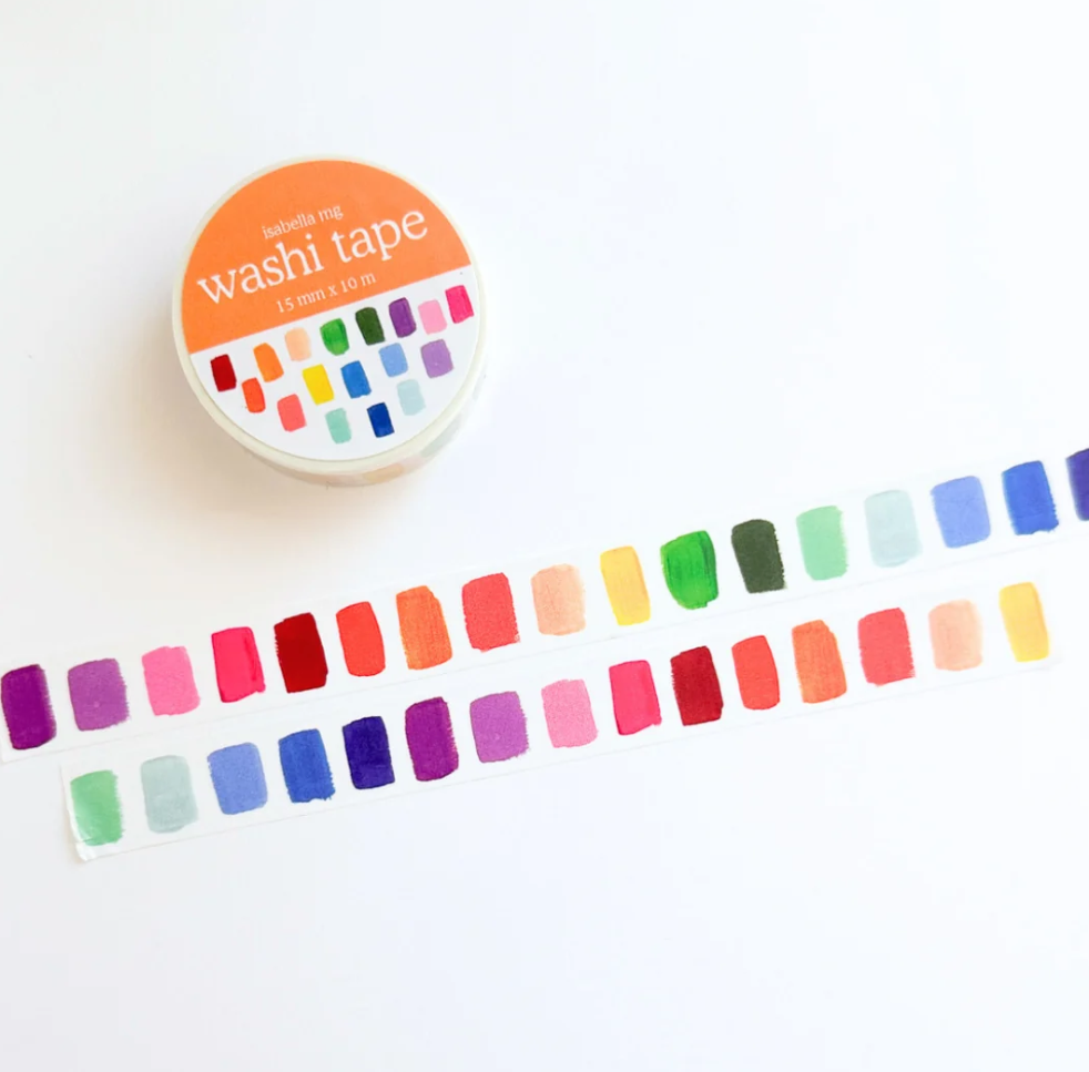 Paint Swatches Washi Tape