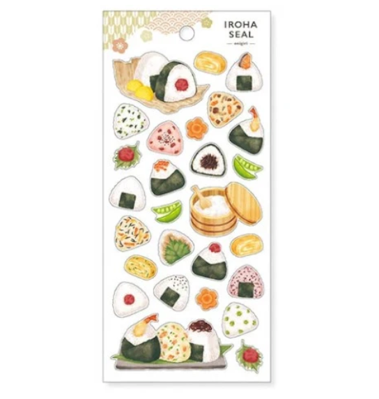 Iroha Sticker Rice Ball