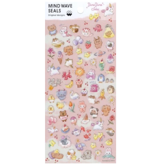 Mindwave Sticker Yume Yume Sekai Pink
