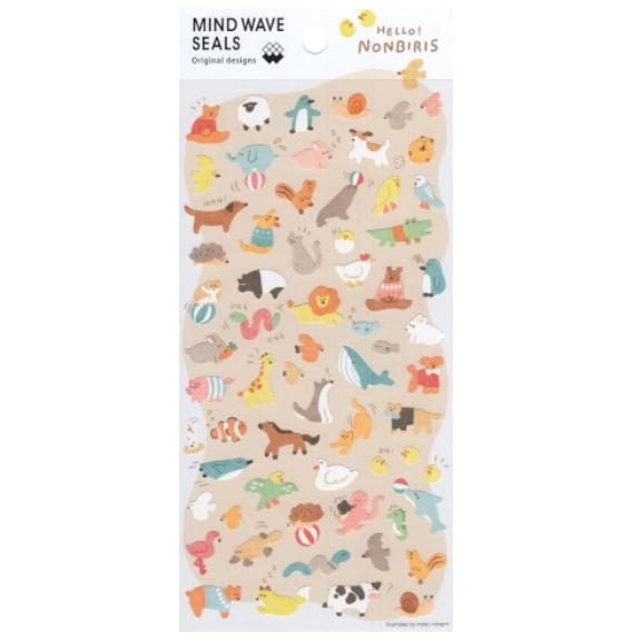 Mindwave Sticker Hello Nonbiris