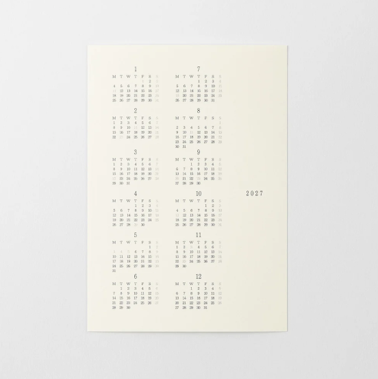 MD Diary Sticker 2027