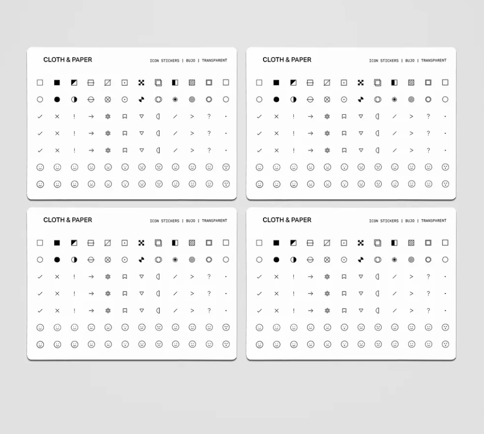 Icon Sticker - Bujo